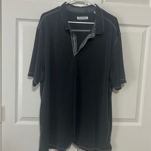 Tommy Bahama Black Polo XXXL